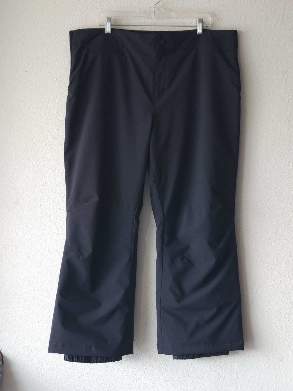 Obermeyer Women's Black Boot-Cut Ski Pants PETITE PLUS SIZE 18 SHORT